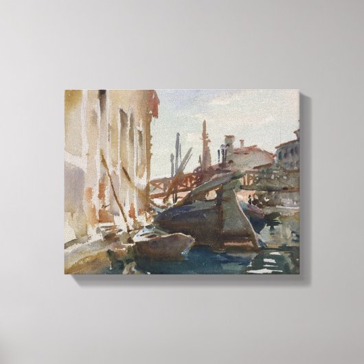 John Singer Sargent - Giudecca Canvas Afdruk (Voorkant)