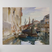 John Singer Sargent - Giudecca Poster (Voorkant)