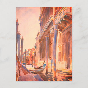John Singer Sargent Gondola Moorings Venice Briefkaart