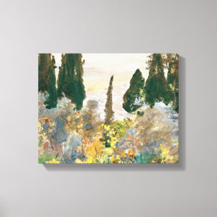 John Singer Sargent - Granada Canvas Afdruk