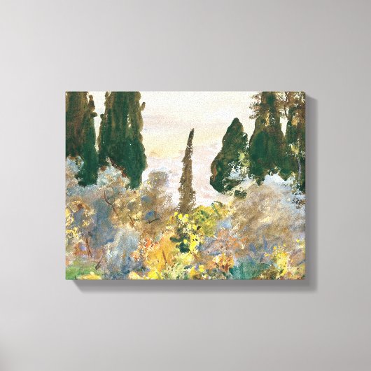 John Singer Sargent - Granada Canvas Afdruk (Voorkant)