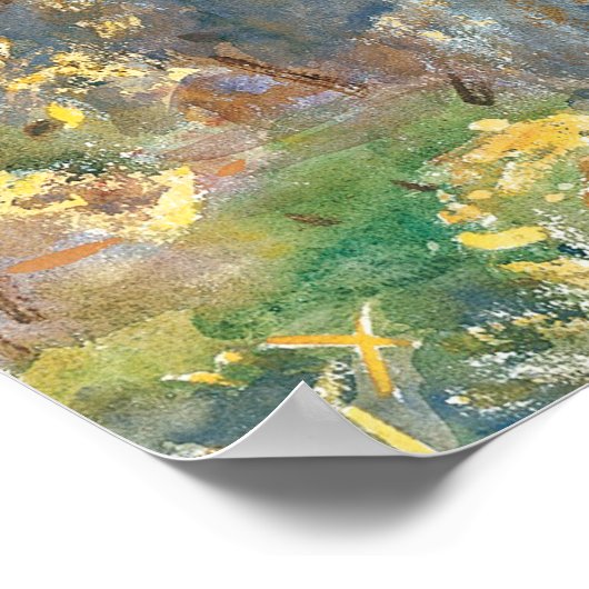 John Singer Sargent - Granada Poster (Hoek)