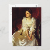 John Singer Sargent-Helen Dunham Briefkaart (Voorkant / Achterkant)