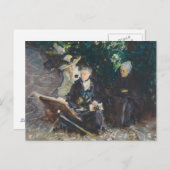 John Singer Sargent - in het algemeen Briefkaart (Voorkant / Achterkant)