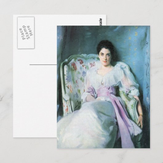 John Singer Sargent - Lady Agnew Briefkaart