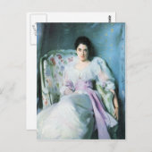 John Singer Sargent - Lady Agnew Briefkaart (Voorkant / Achterkant)
