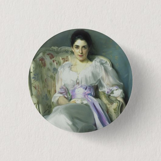 John Singer Sargent Lady Agnew Button (Voorkant)