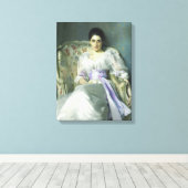 John Singer Sargent Lady Agnew Canvas Print (Insitu (Houten vloer))