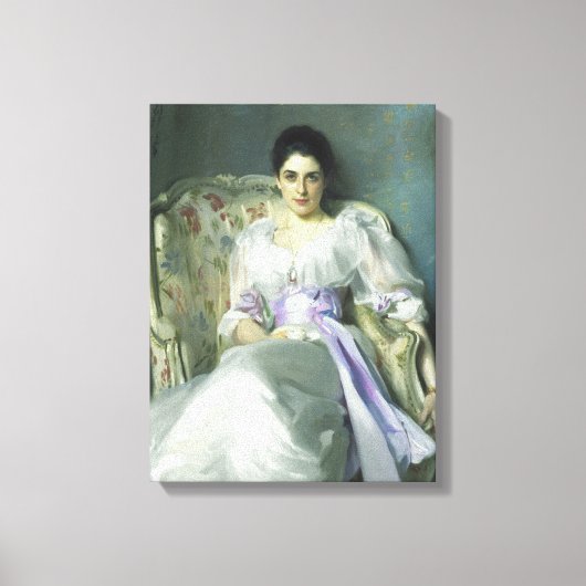 John Singer Sargent Lady Agnew Canvas Print (Voorkant)