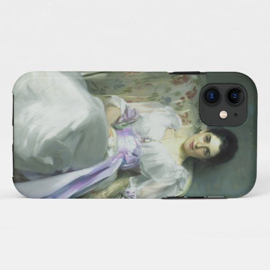 John Singer Sargent Lady Agnew iPhone Case (Achterkant (horizontaal))