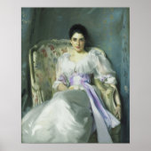 John Singer Sargent Lady Agnew Poster (Voorkant)