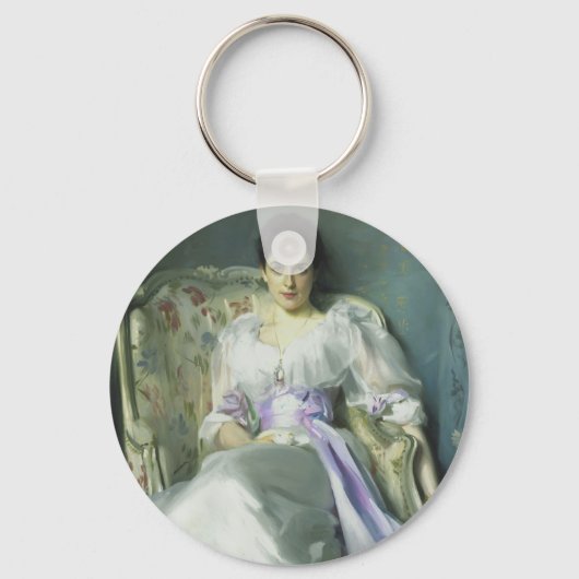 John Singer Sargent Lady Agnew Sleutelhanger (Voorkant)