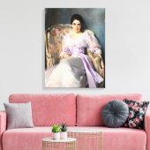 John Singer Sargent Lady Agnew van Lochnaw Canvas Afdruk (Insitu (Woonkamer))