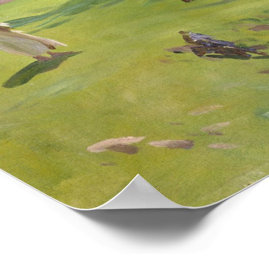 John Singer Sargent - Landschap met Goatherd Poster (Hoek)