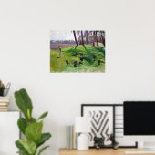 John Singer Sargent Landschap met Goatherd Poster (Thuiskantoor)