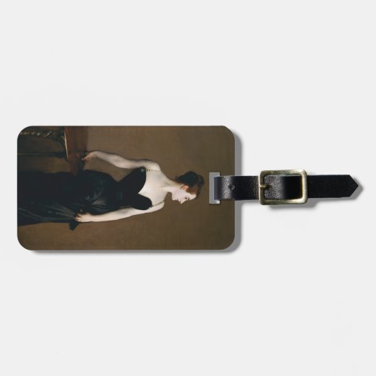 John Singer Sargent Madame X Bagagelabel (Voorkant horizontaal)