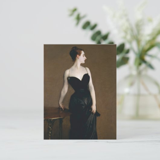 John Singer Sargent Madame X Briefkaart (Staand voorkant)