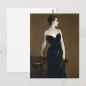 John Singer Sargent Madame X Briefkaart (Voorkant / Achterkant)