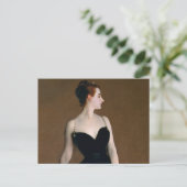 John Singer Sargent Madame X Classic Portret Briefkaart (Staand voorkant)