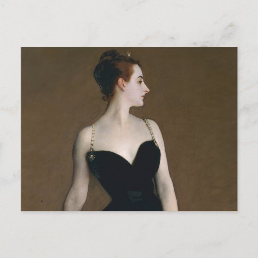 John Singer Sargent Madame X Classic Portret Briefkaart (Voorkant)