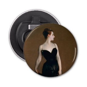 John Singer Sargent Madame X Classic Portret Button Flesopener