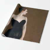 John Singer Sargent Madame X Classic Portret Cadeaupapier (Uitgerold)