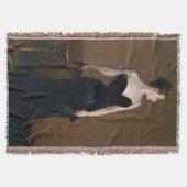 John Singer Sargent Madame X Classic Portret Deken (Voorkant)