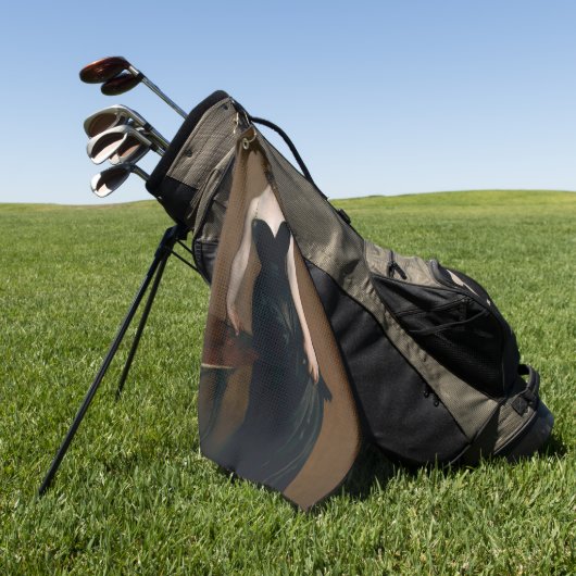 John Singer Sargent Madame X Classic Portret Golfhanddoek (Groen)