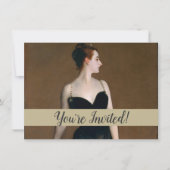 John Singer Sargent Madame X Classic Portret Kaart (Voorkant)