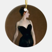 John Singer Sargent Madame X Classic Portret Keramisch Ornament (Voorkant)