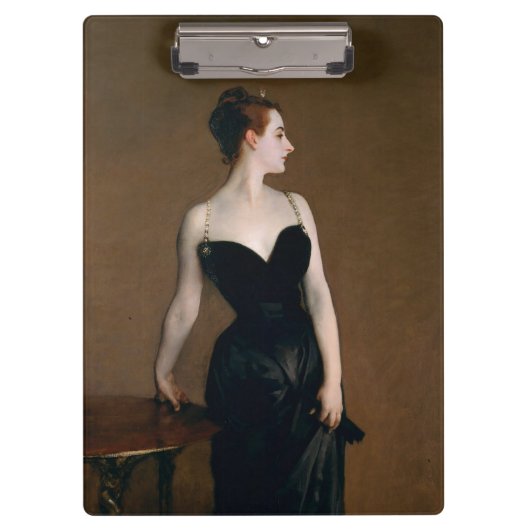 John Singer Sargent Madame X Classic Portret Klembord (Voorkant)