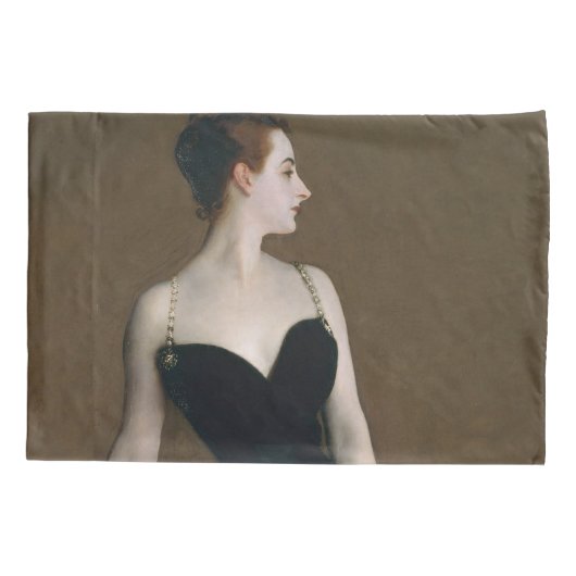 John Singer Sargent Madame X Classic Portret Kussensloop (Achterkant)