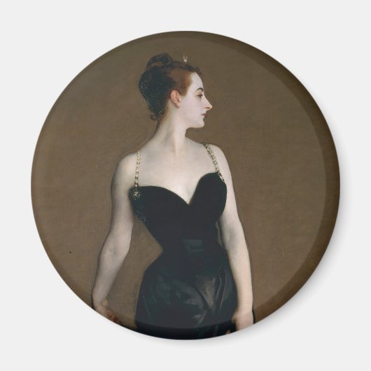 John Singer Sargent Madame X Classic Portret Magneet (Voorkant)