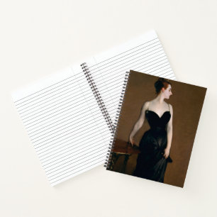 John Singer Sargent Madame X Classic Portret Notitieboek