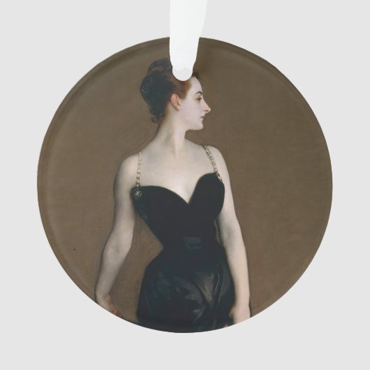 John Singer Sargent Madame X Classic Portret Ornament (voorkant)