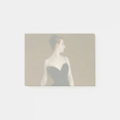 John Singer Sargent Madame X Classic Portret Post-it® Notes (Voorkant)