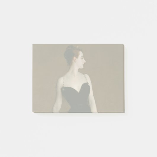 John Singer Sargent Madame X Classic Portret Post-it® Notes (Voorkant)
