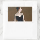 John Singer Sargent Madame X Classic Portret Rechthoekige Sticker (Tas)
