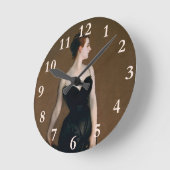John Singer Sargent Madame X Classic Portret Ronde Klok (Hoek)