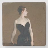 John Singer Sargent Madame X Classic Portret Stenen Onderzetter (Voorkant)