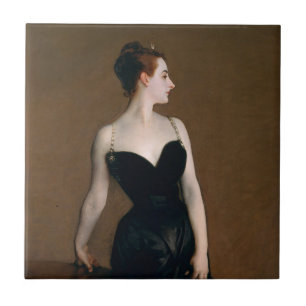 John Singer Sargent Madame X Classic Portret Tegeltje