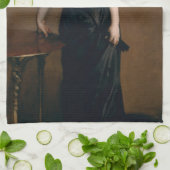 John Singer Sargent Madame X Classic Portret Theedoek (Gevouwen)