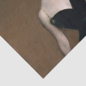 John Singer Sargent Madame X Classic Portret Tissuepapier (Detail)