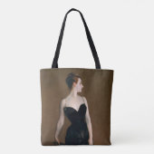 John Singer Sargent Madame X Classic Portret Tote Bag (Achterkant)