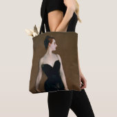 John Singer Sargent Madame X Classic Portret Tote Bag (Dichtbij)