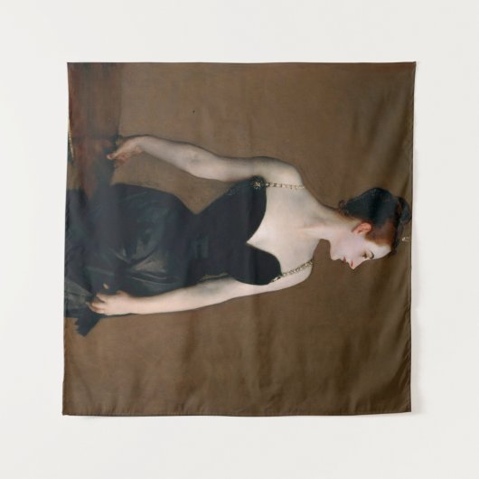 John Singer Sargent Madame X Classic Portret Wandkleed (Voorkant (horizontaal))