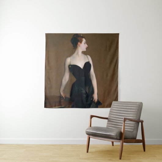 John Singer Sargent Madame X Classic Portret Wandkleed (In situ)