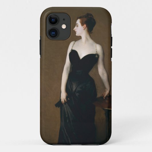 John Singer Sargent Madame X iPhone Case (Achterkant)