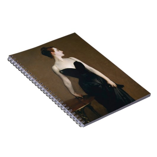 John Singer Sargent Madame X-laptop Notitieboek (Rechterzijde)