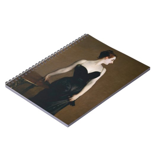 John Singer Sargent Madame X-laptop Notitieboek (Linkerzijde)